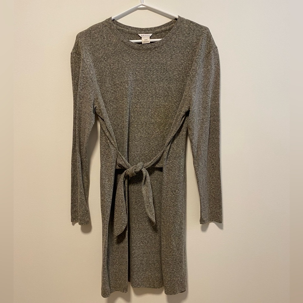 Club Monaco Tie Front shirt dress - Size M